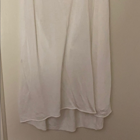 Bebe oversized white  tank top size: M/L - Picture 3 of 7